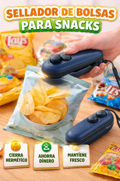 Sellador de bolsas portatil